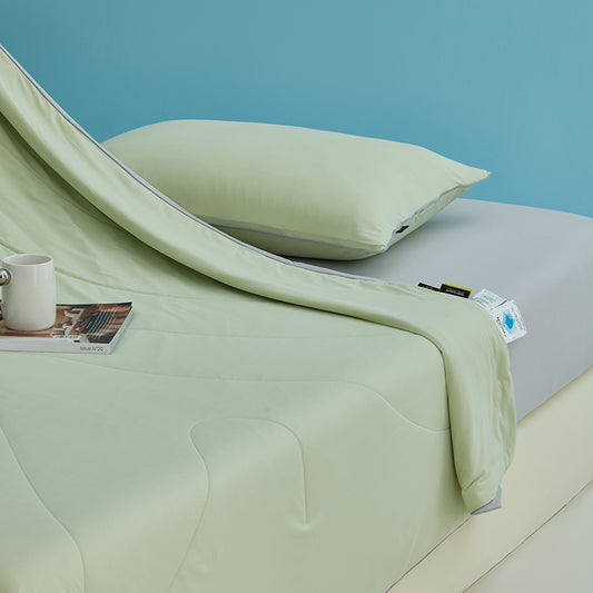 AMSONHOME®Cooling Comforter For Hot Sleeper—Green
