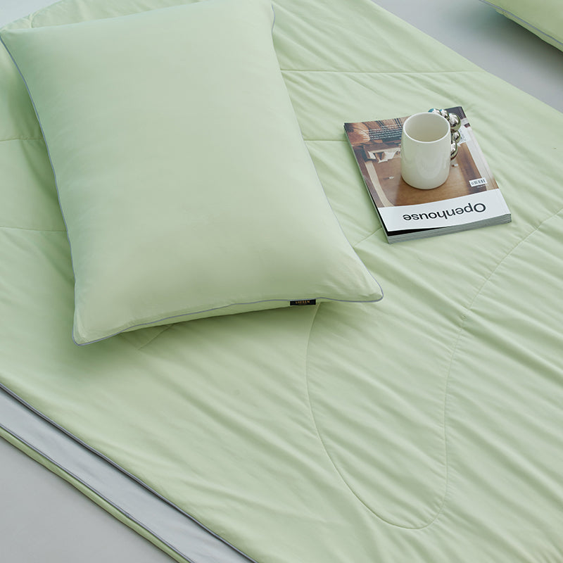 AMSONHOME®Cooling Comforter For Hot Sleeper—Green
